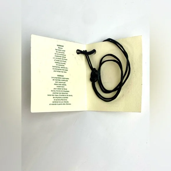 Woodland Spirit ceramic & cord necklace - Picture 2 of 3